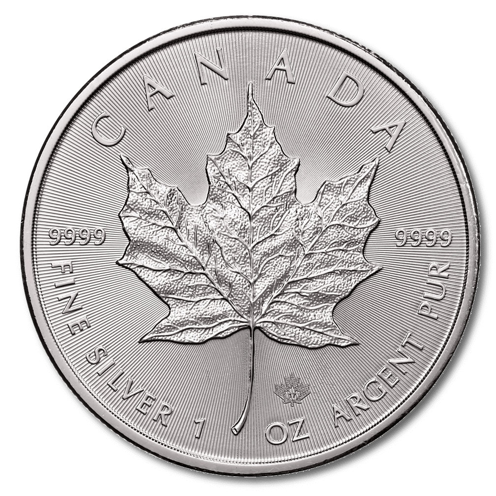 2004 canadian silver maple leaf