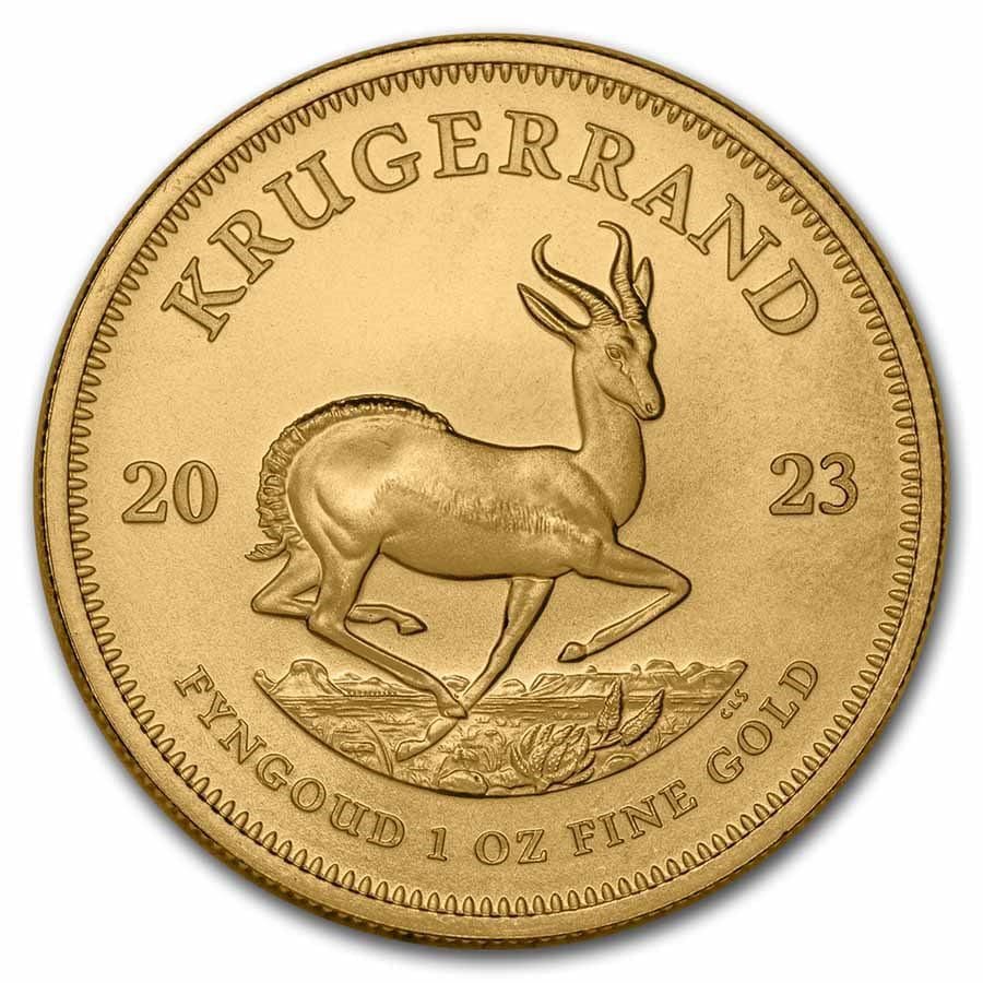 Buy 2023 - 1 oz Gold South African Krugerrand (BU) - CoinGuide