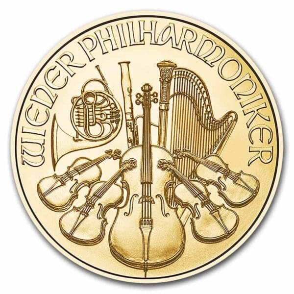 2025 - 1 oz Gold Austrian Philharmonic Coin (BU)